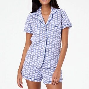 Roller Rabit Hathi Polo Pajama Set Size Large